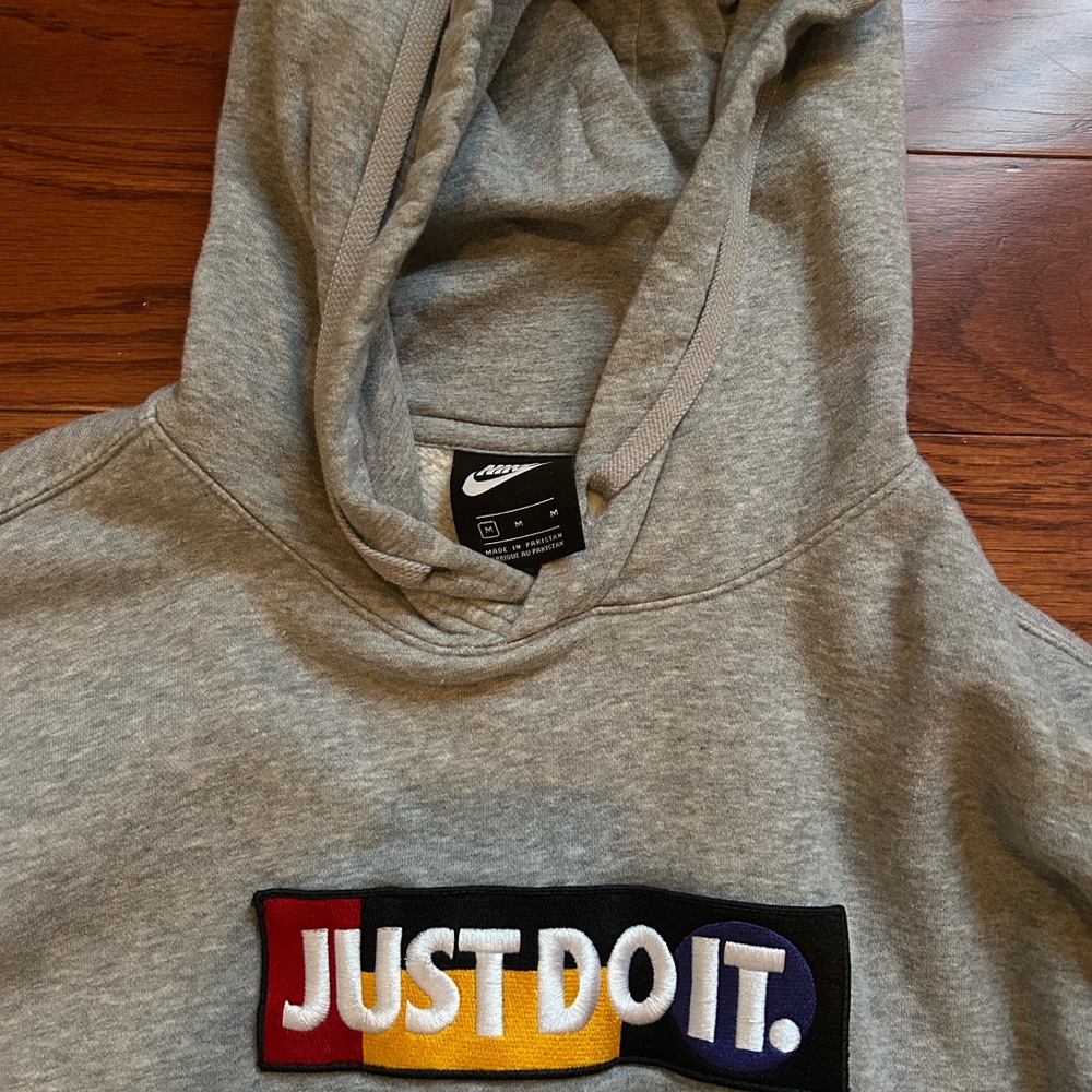 Nike Just Do It Hoodie Men’s Medium - Picture 2 of 2